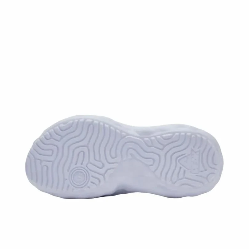 (Men & Women)Peak Taichi Cloud Soft-soled Velcro Slippers - White/Black - Image 3