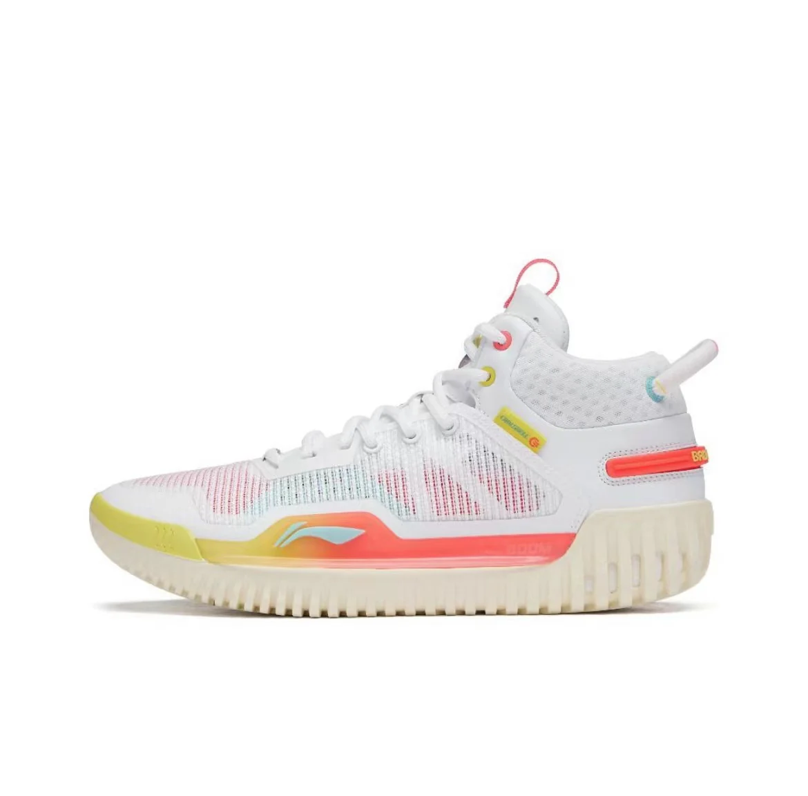 R.J. Hampton x Li-Ning Badfive 3 Ultra - White/Yellow/Red