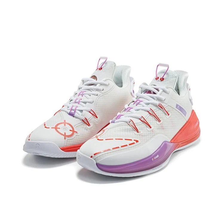 (Men)Austin Reaves x Rigorer Sniper 2 - White/Pink/Purple - Image 2