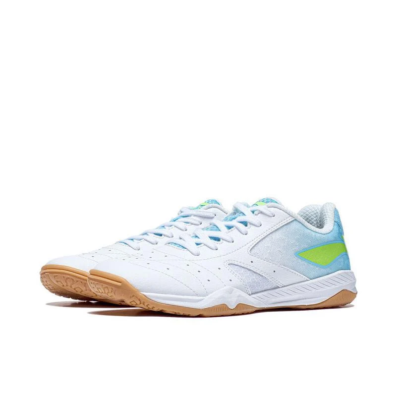 Wang Manyu x Li-Ning Professional Table Tennis Shoes - White/Green - Image 2