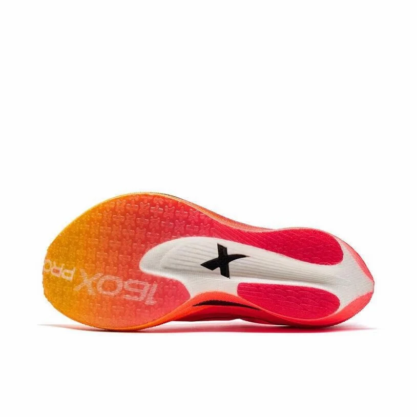 （Women & Men）Xtep 160X 5.0 Pro Marathon Running Shoes - Laser Red - Image 3