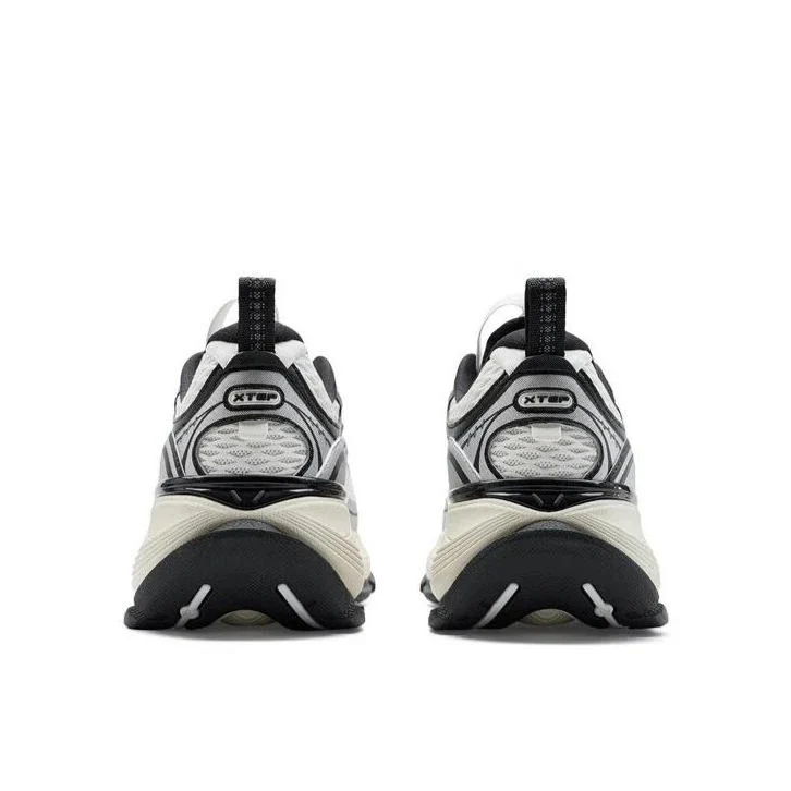 Xtep Basque 2 Sports Couple Height Increasing Shoes - Black/Gray - Image 4