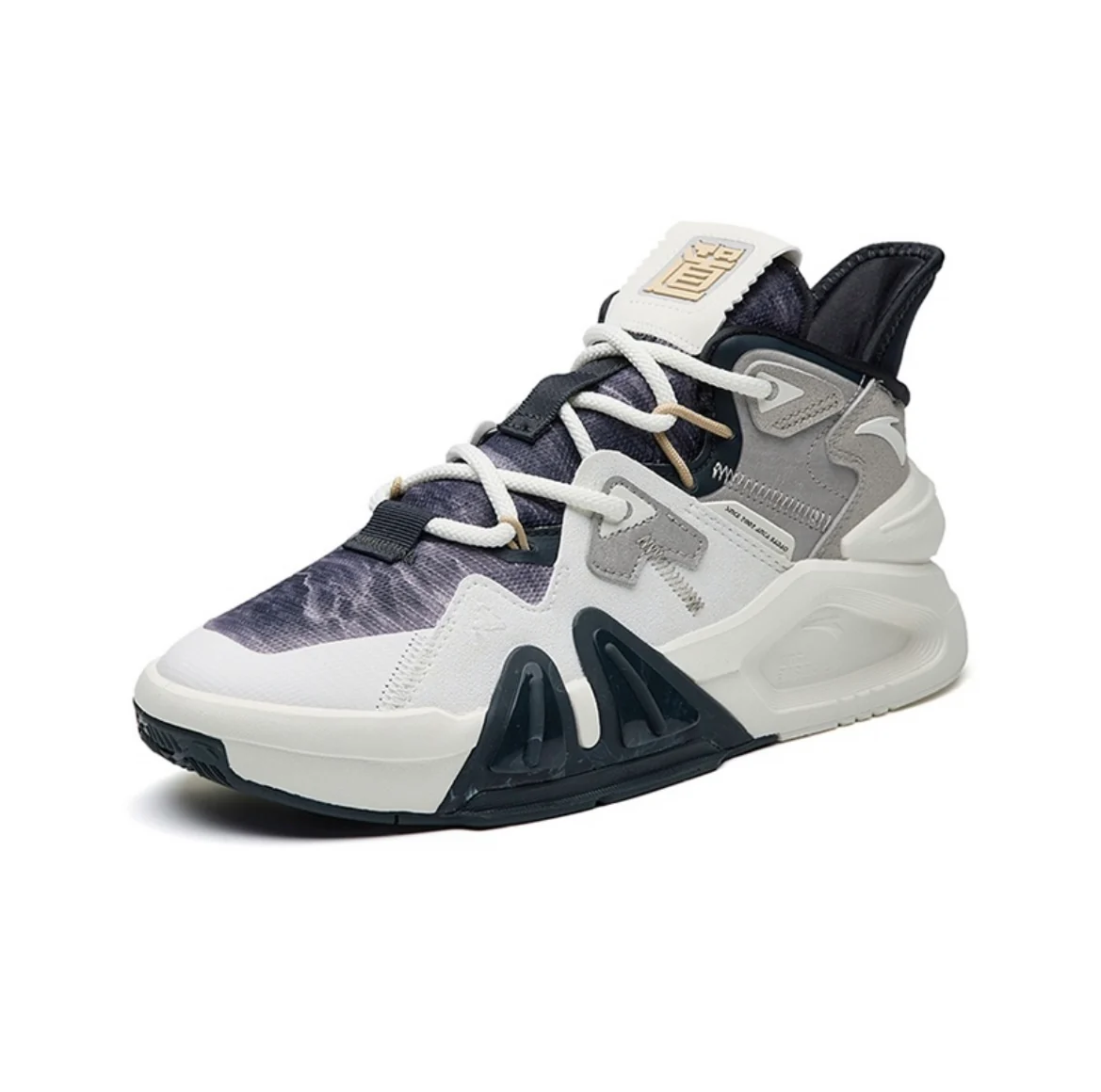 [Yibo Wang] Anta Badao 4.0 - Koala Gray - Image 2
